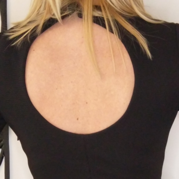 ARMANI EXCHANGE Ladies Size S Black Dress - Picture 2 of 6